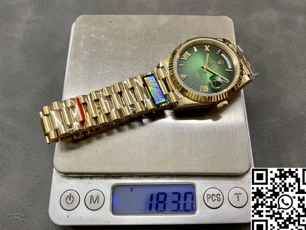 Dial Day Bold Factory v5 Steel 1023 Rolex QF Green Tungsten M228238-0069 Date 0806